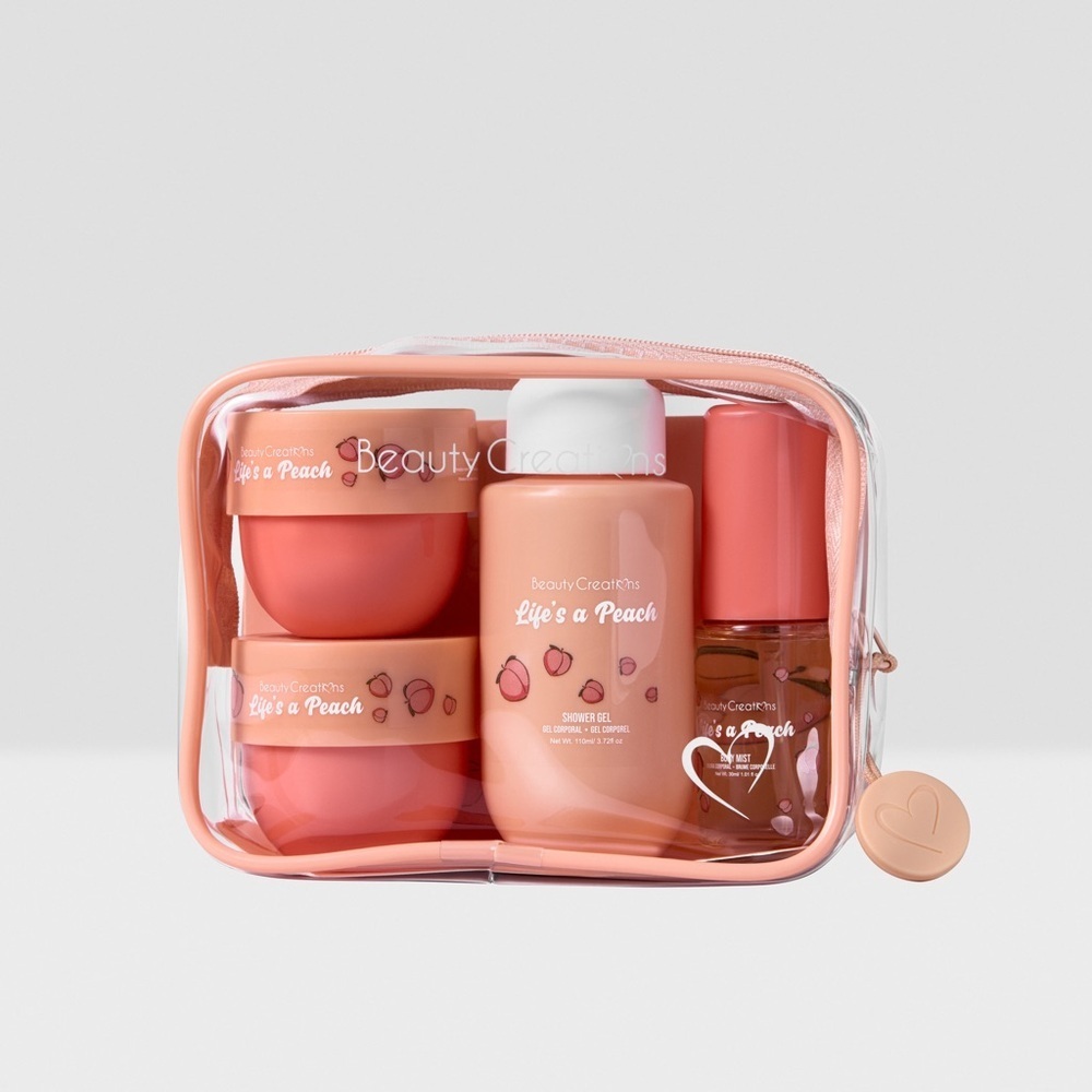 BEAUTY CREATIONS - SWEET DOSE MINI BODY CARE KIT  life's a peach